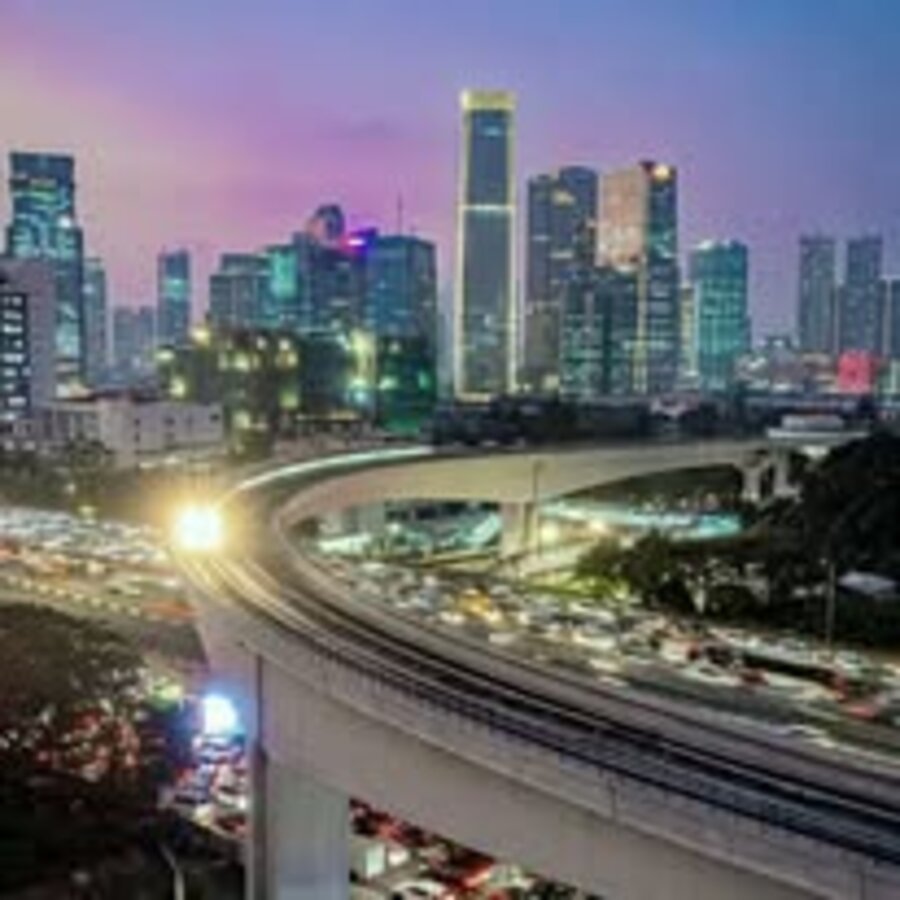Nairobi city skyline